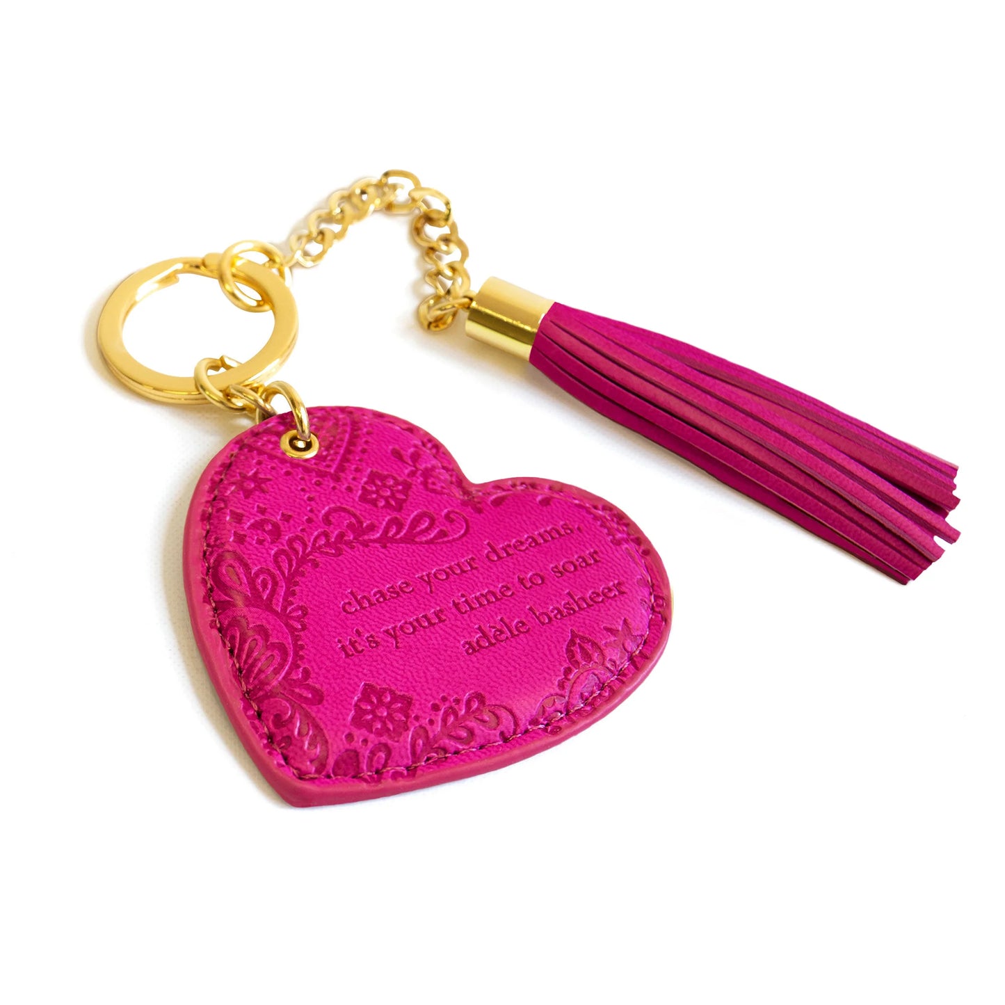 Intrinsic Positively Pink Key Chain