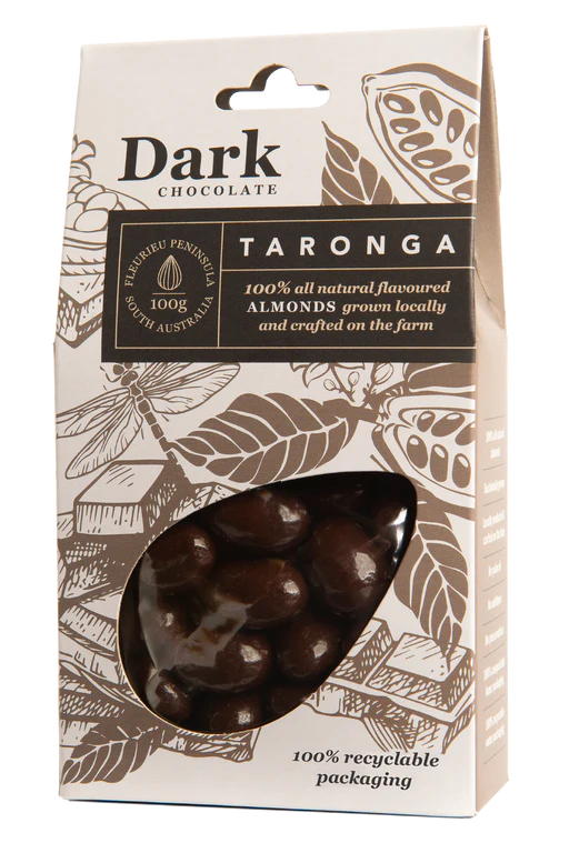 Taronga Dark Chocolate Almonds