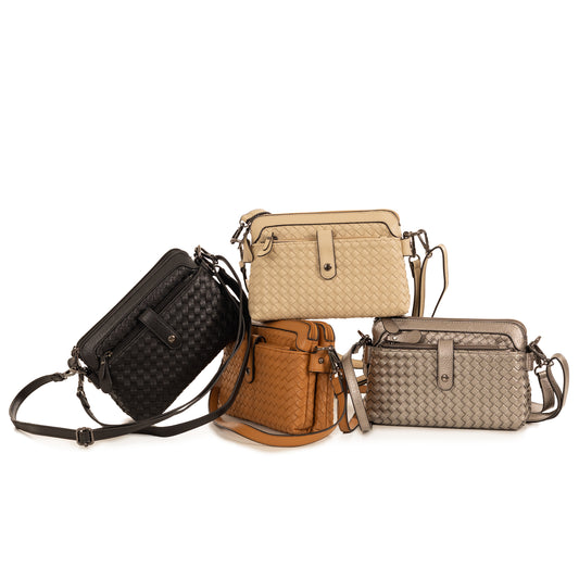 Sassy Duck Riley Woven Cross Body Bag