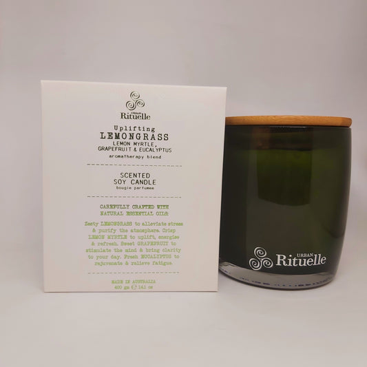 Urban Rituelle Lemongrass Soy Candle 400gm