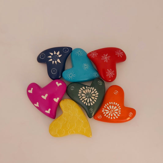 Wonky Hearts - Hand Crafted Soap Stone