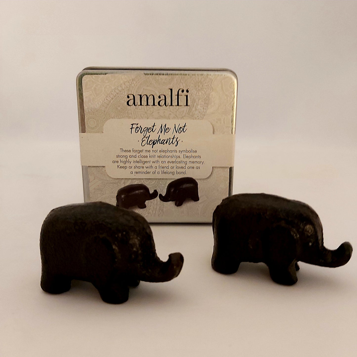 Amalfi Symbolic Animal Gift Tins - Cats, Elephants, Owls, Rabbits, Ducks