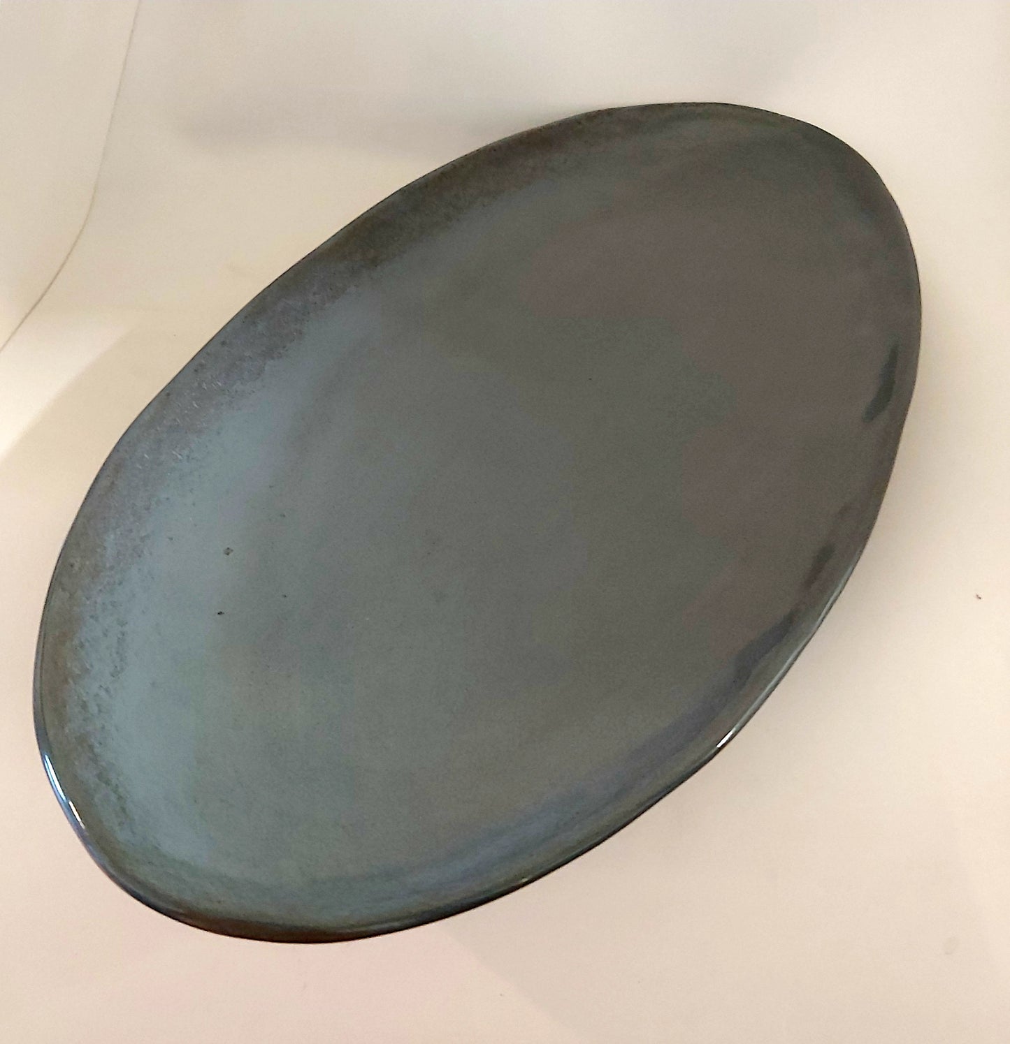 NF Blue Grey Oval Platter