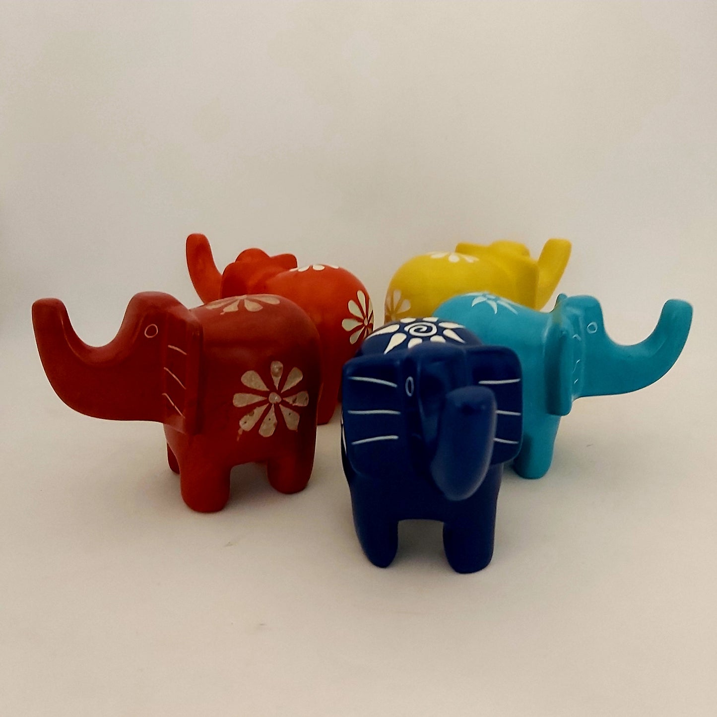 Elephants - Hand Crafted Soap Stone