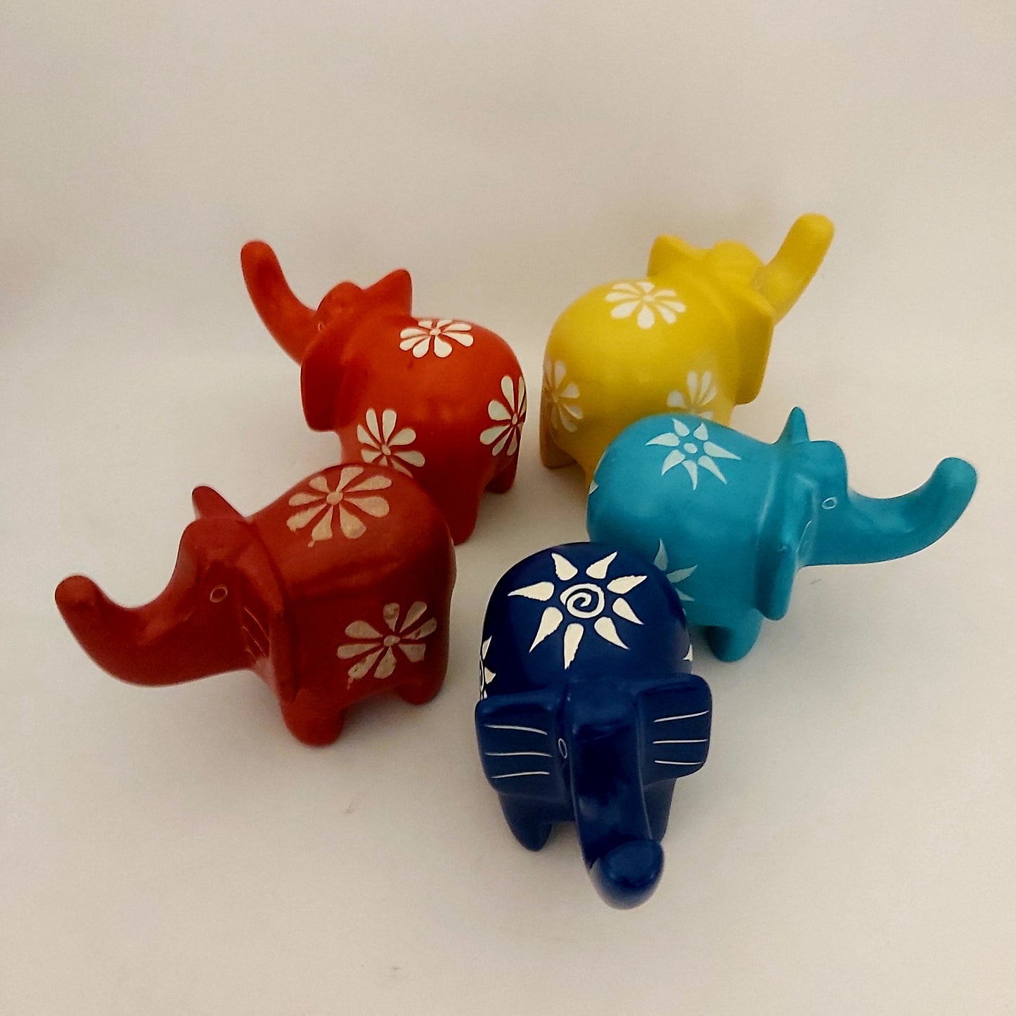 Elephants - Hand Crafted Soap Stone