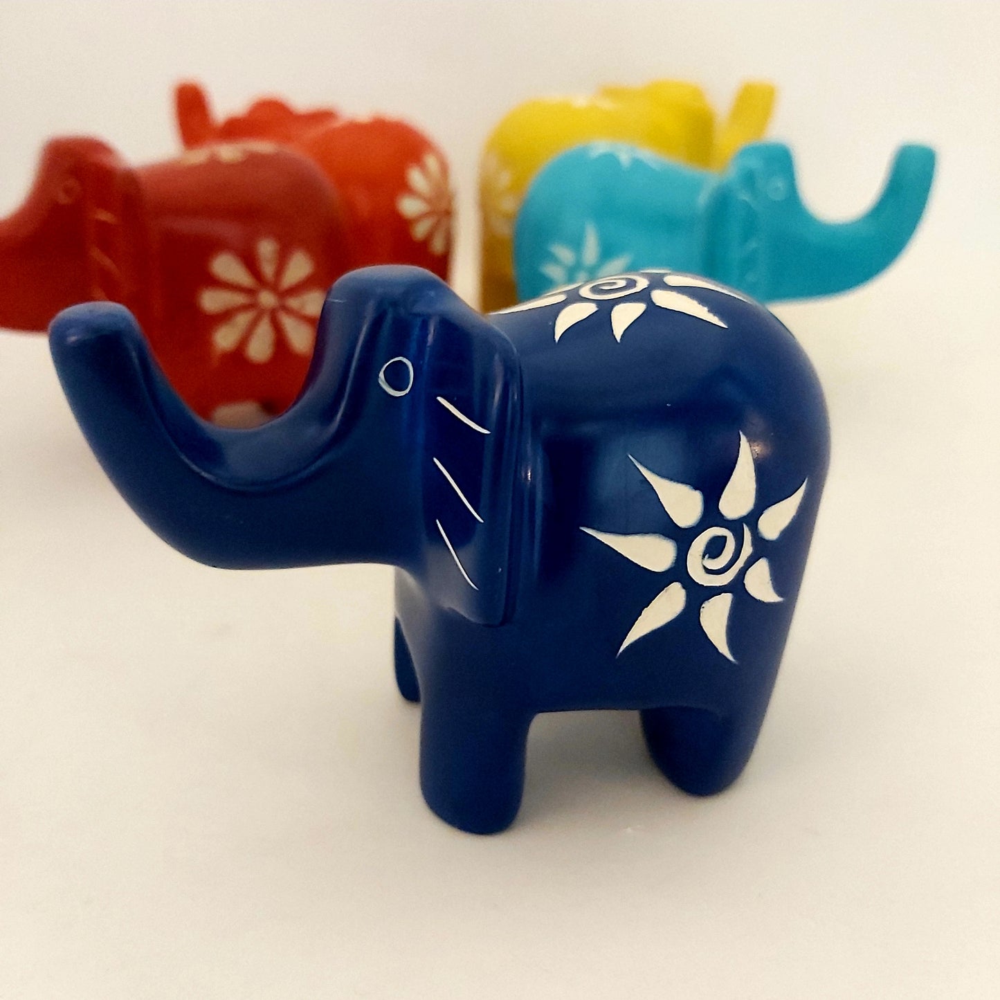 Elephants - Hand Crafted Soap Stone