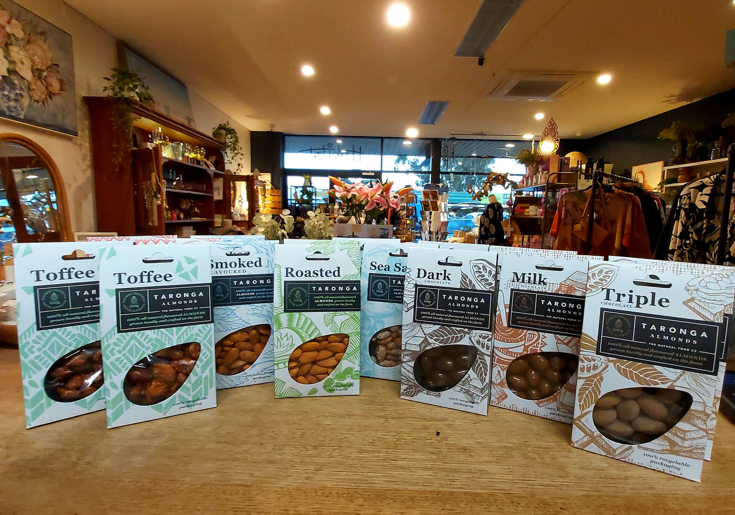 Taronga Milk Chocolate Almonds