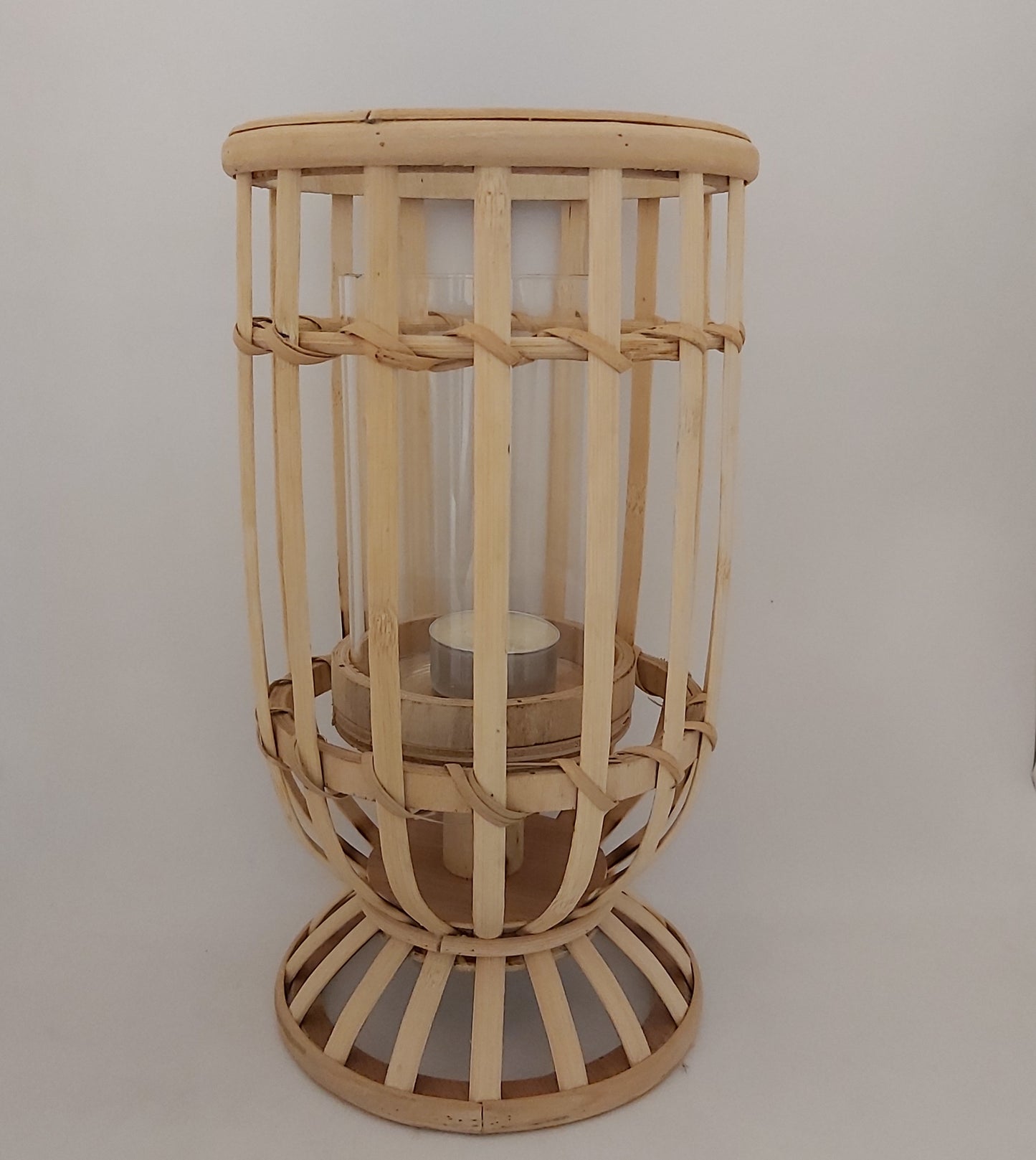 Coast to Coast Bamboo Candle Lantern