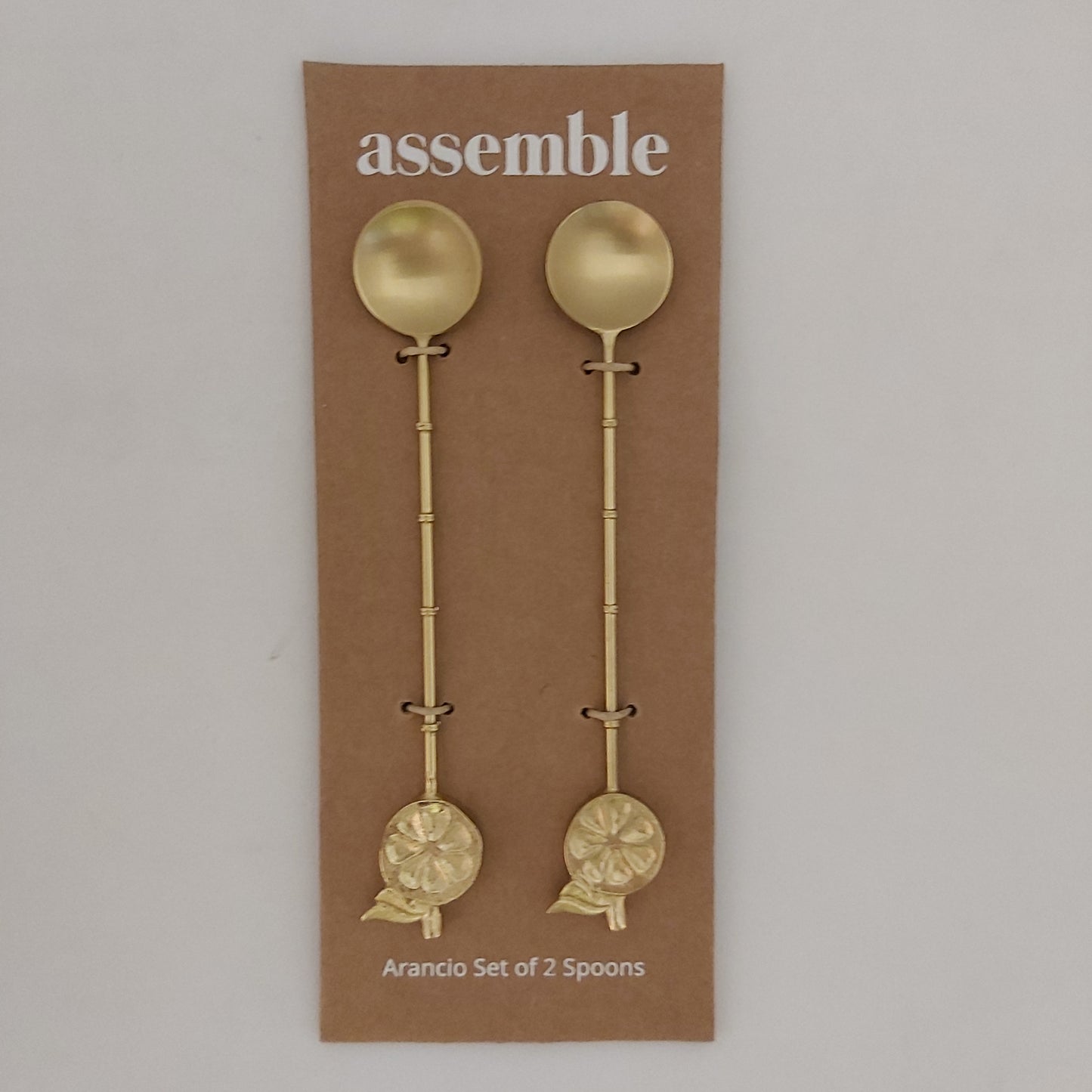 Assemble Citrus Handled Tasting Spoons