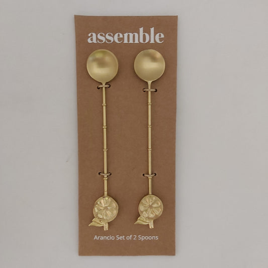 Assemble Citrus Handled Tasting Spoons