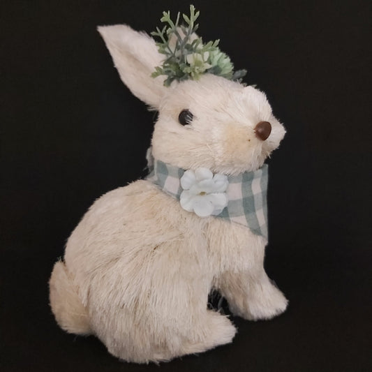 Holly & Ivy Forest Rabbit with Bandanna