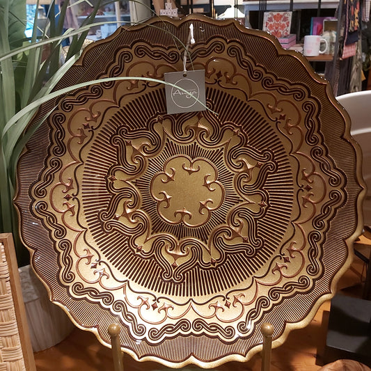 Anya Gold Shiraz Baroque Platter