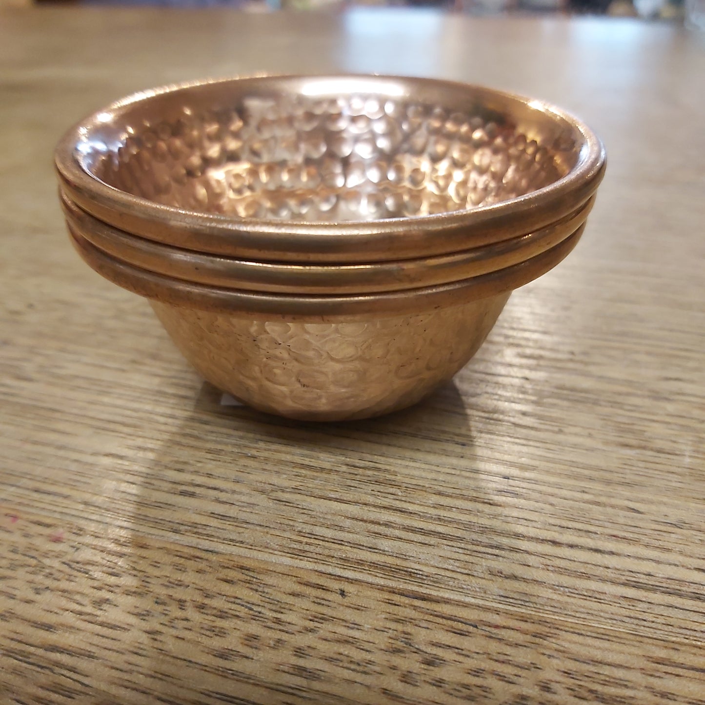 Tibet House Hammered Copper Bowls