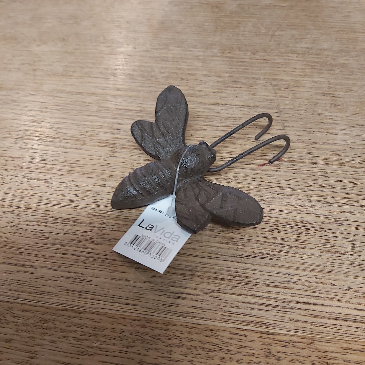 LaVida Cast Iron Bee Pot Hanger