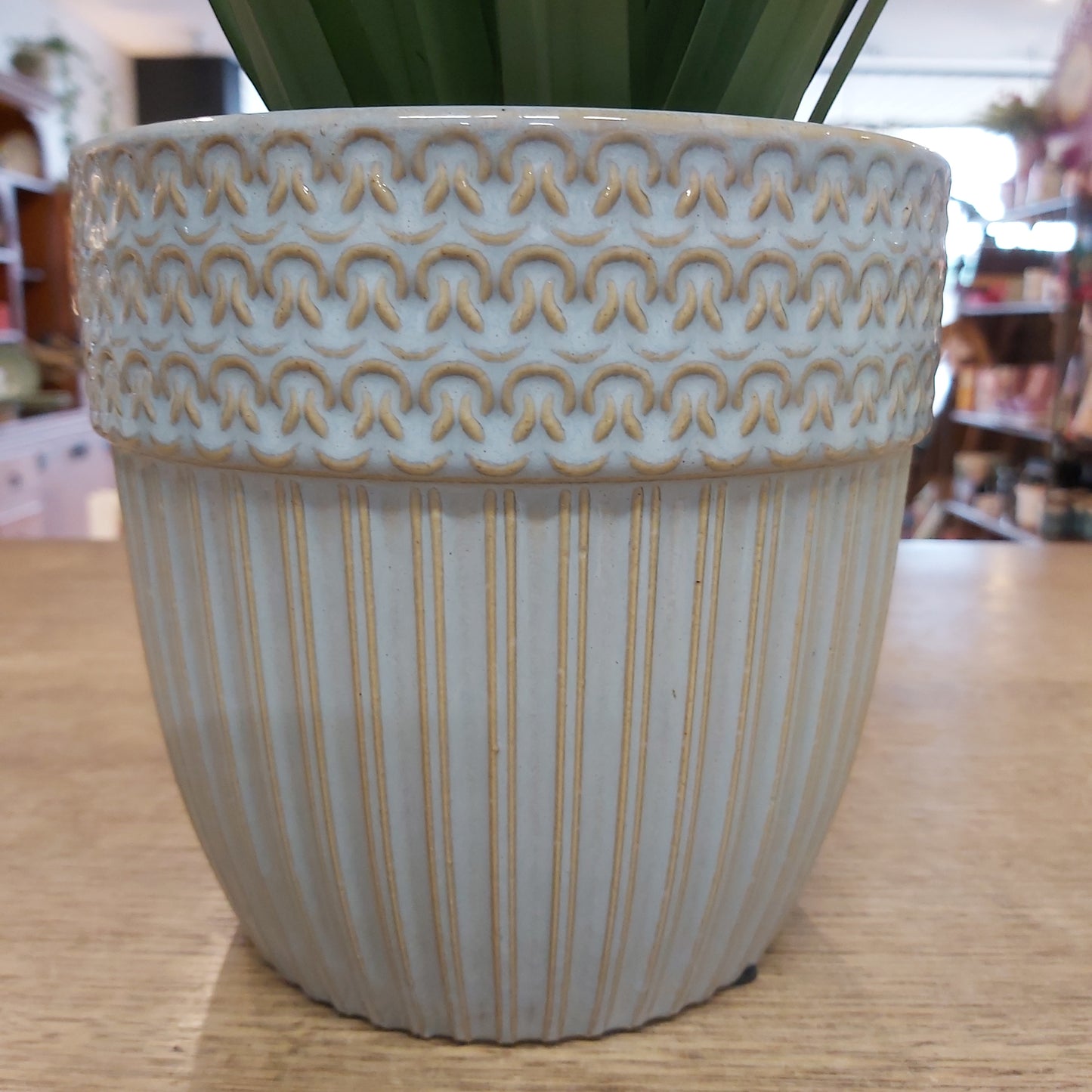 NF Pale Blue Plant Pot