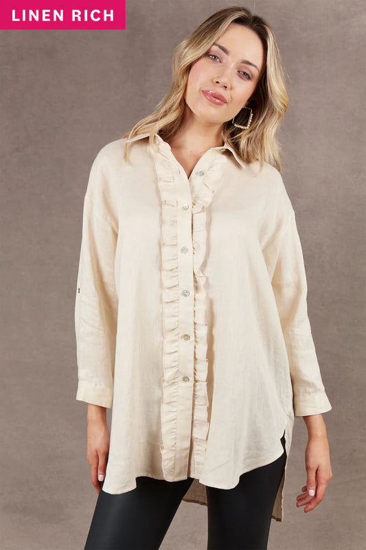 eb&ive Vanilla Nama Frill Shirt