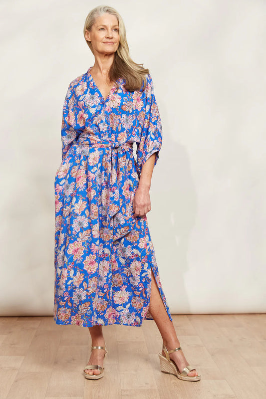 eb&ive Palme Seraphic Tie Dress