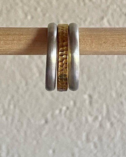 Loom Designs Brass Rings