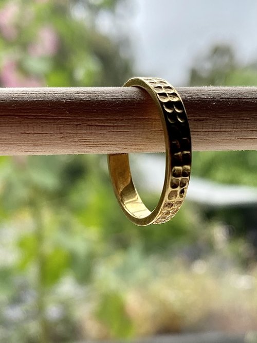 Loom Designs Brass Rings