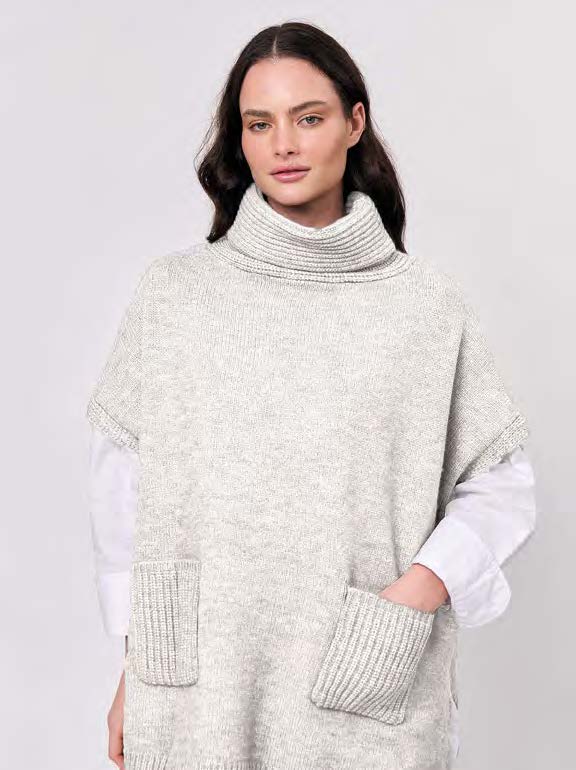 Namastai Knitwear Sleeveless Jumper - Ecru