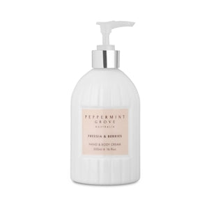 Peppermint Grove Freesia & Berries Hand & Body Cream 500ml