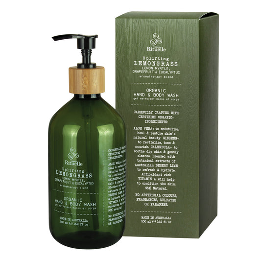 Urban Rituelle Organic Lemongrass Hand & Body Wash 500ml