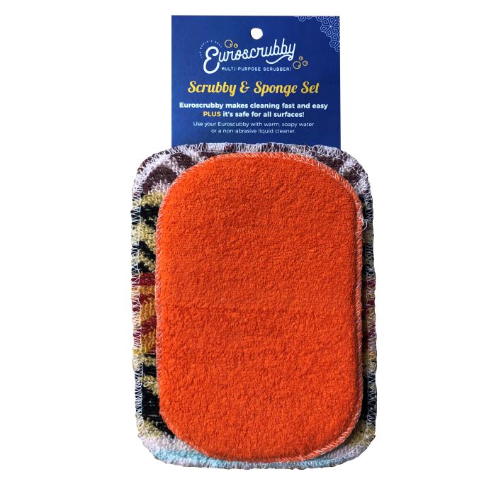 Euroscrubby Scrubby & Sponge Set